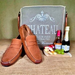 ⭐️ ⭐️ ⭐️ ⭐️ ⭐️ Slip-on Driver Penny Loafer; British Tan Leather; Comfy & Stylish